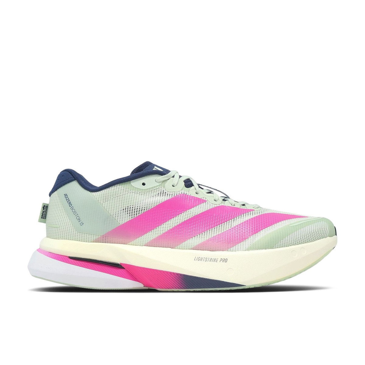 Adidas Adizero Boston 13 Linen Green Shock Pink