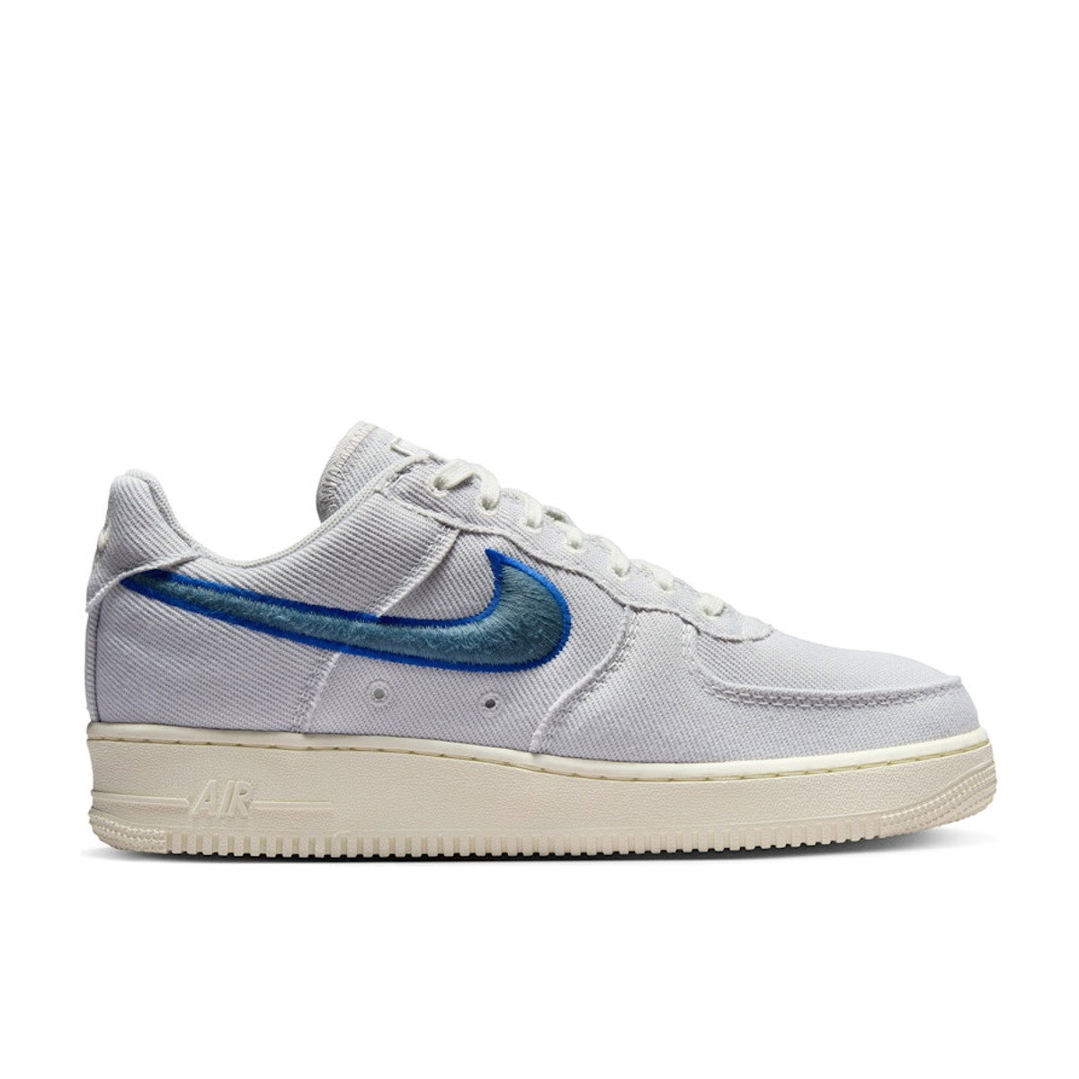 Nike Air Force 1 Low Canvas Photon Dust Game Royal Pale Ivory Smokey Blue