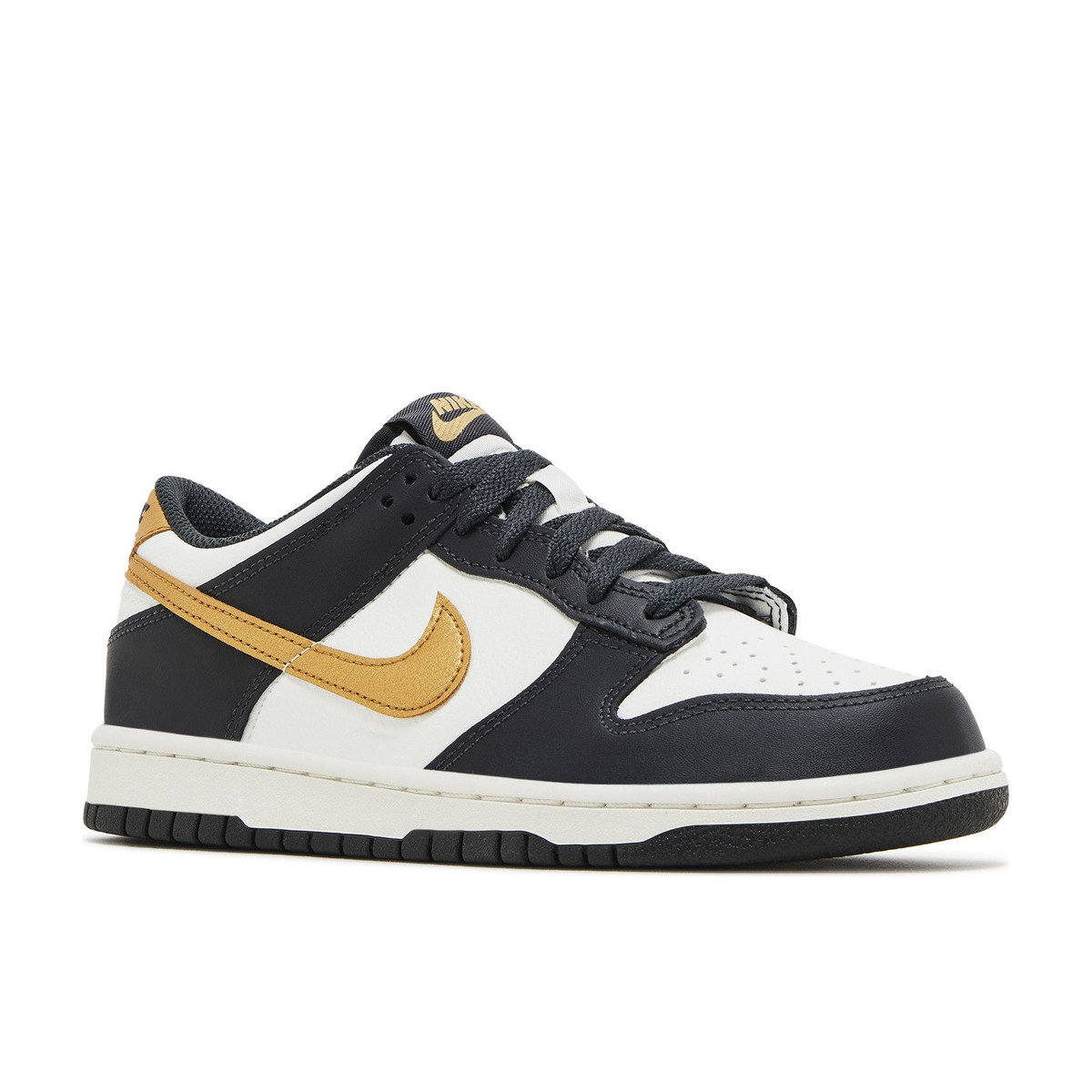 Nike Dunk Low Summit White Metallic Gold GS
