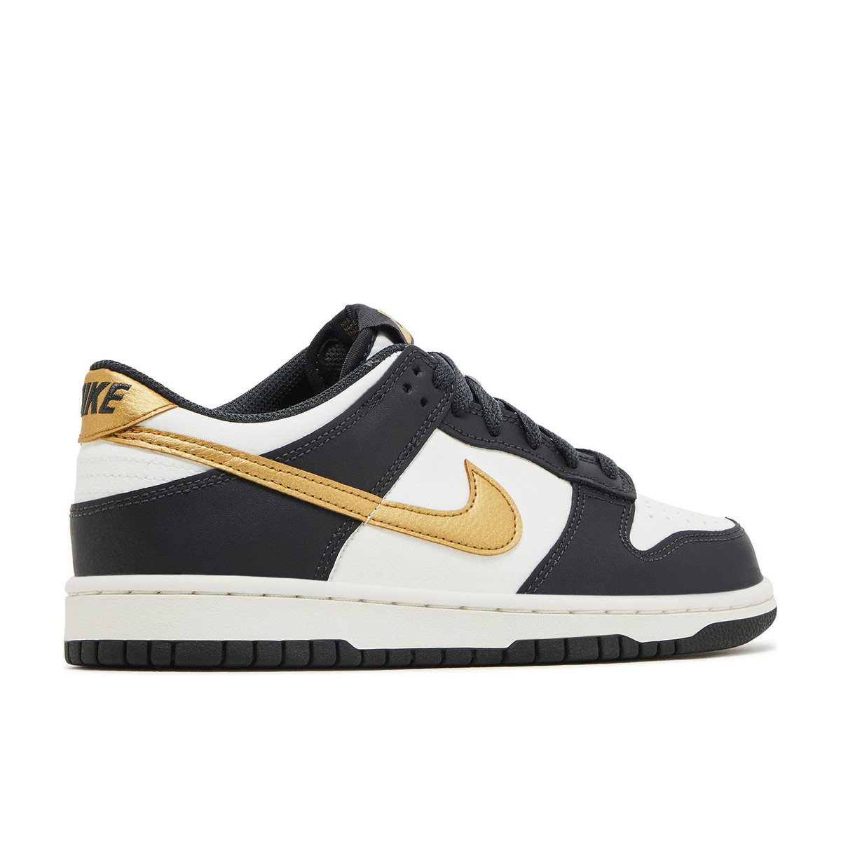 Nike Dunk Low Summit White Metallic Gold GS
