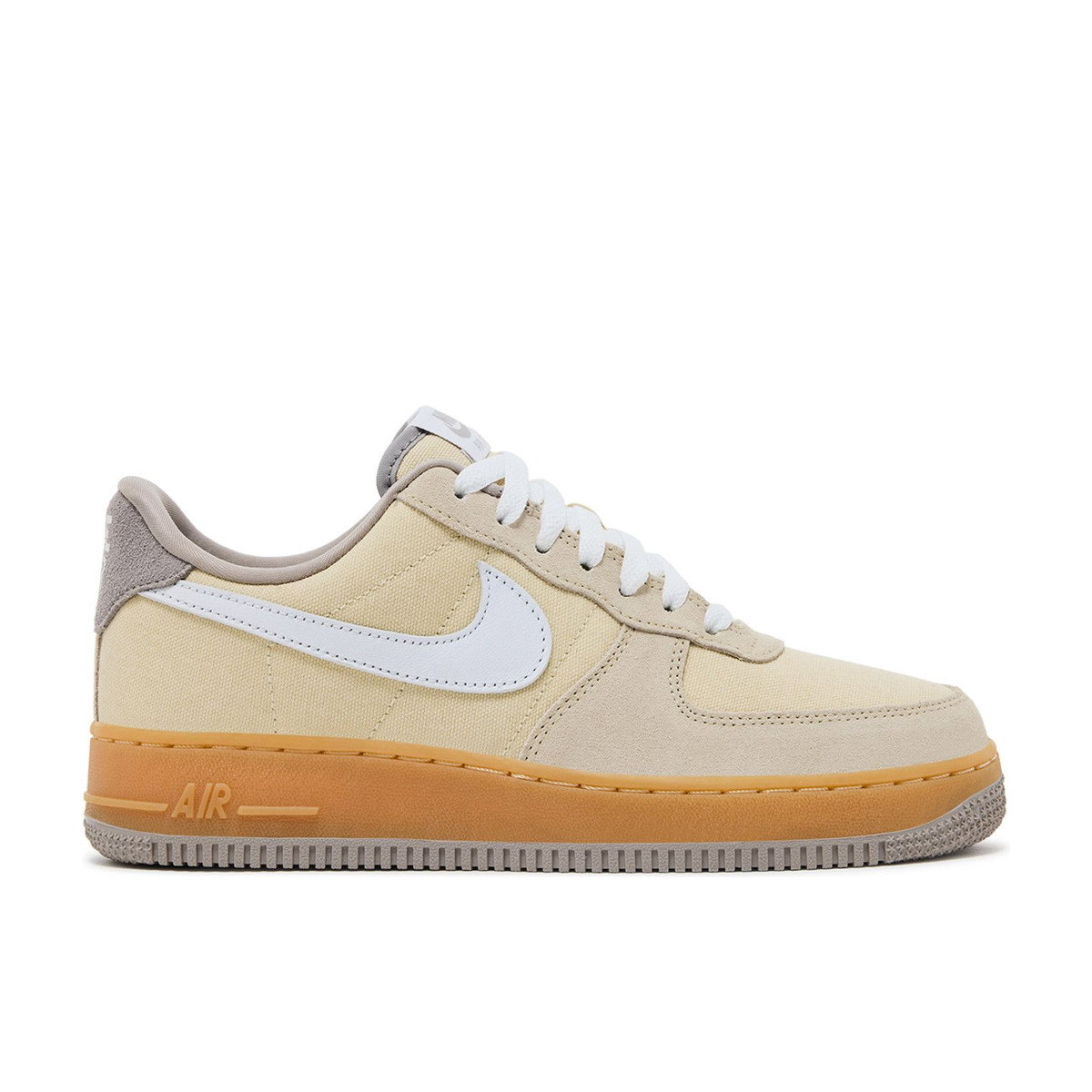 Nike Air Force 1 Low '07 Suede Canvas Khaki Womens