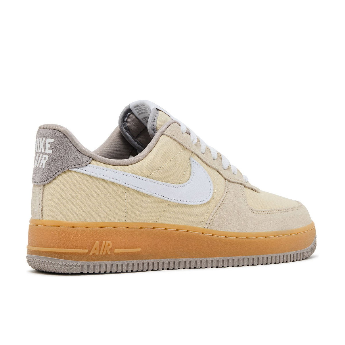 Nike Air Force 1 Low '07 Suede Canvas Khaki Womens