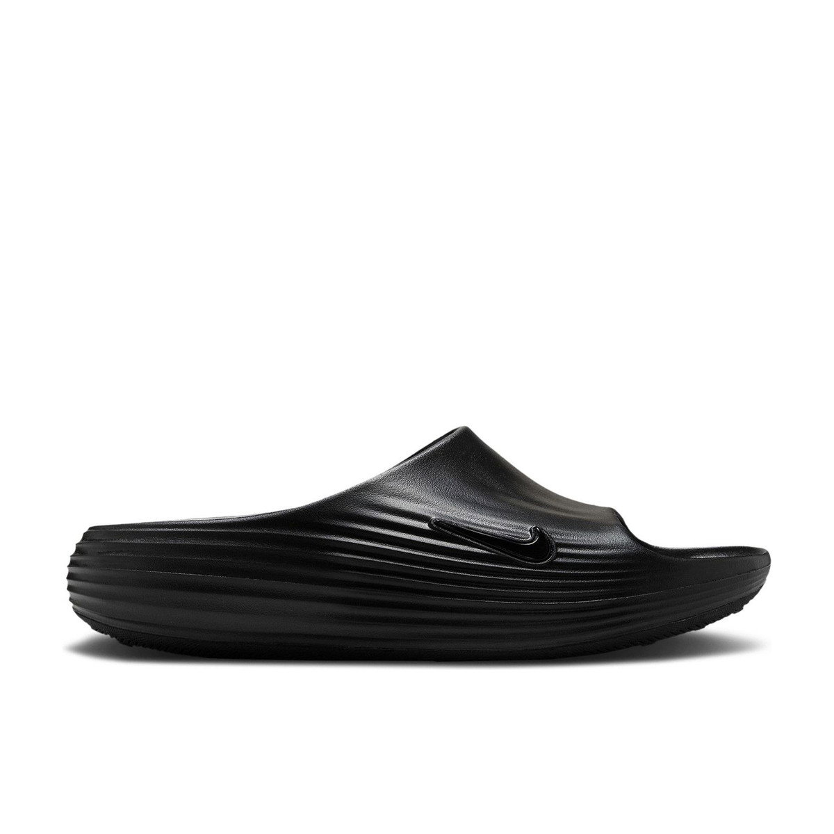 Nike ReactX Rejuven8 Slide Triple Black Womens