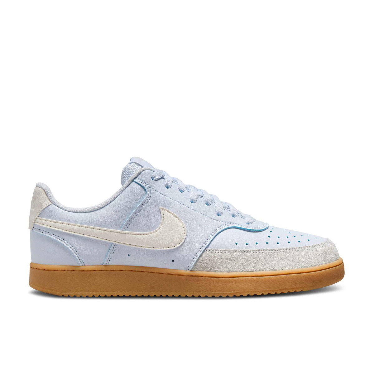 Nike Court Vision Low Football Grey Gum Light Brown Pale Ivory