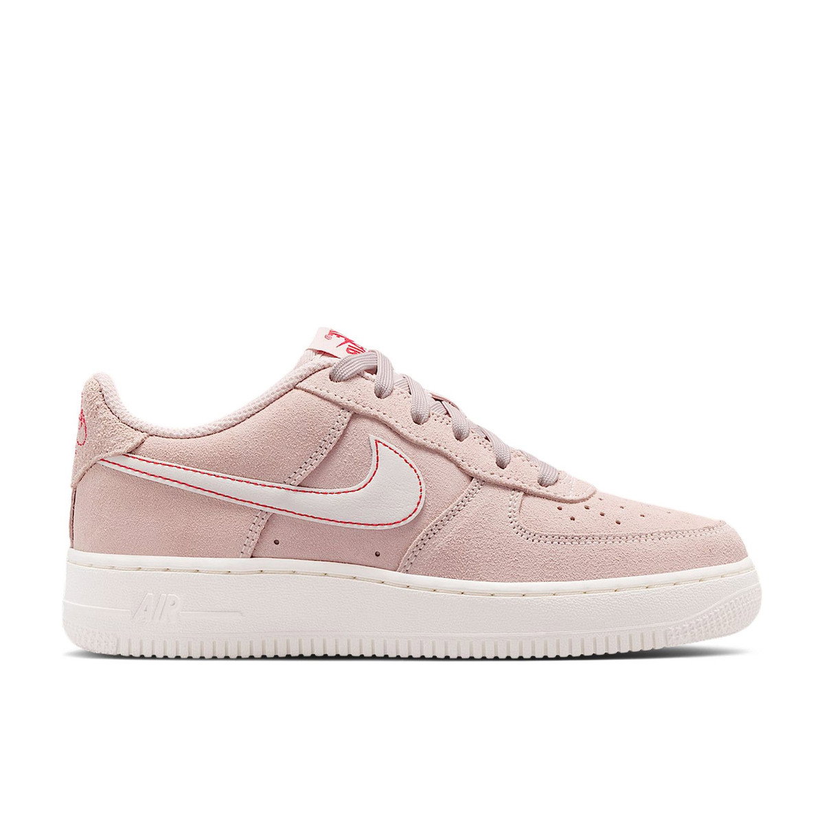 Nike Air Force 1 Low LV8 Silt Red University Red Sail GS