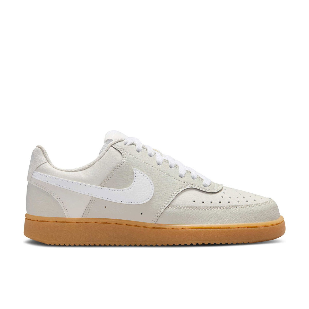 Nike Court Vision Low Light Bone Phantom Gum Yellow White Womens