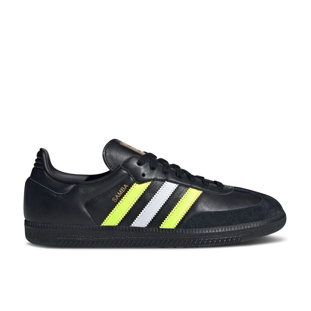 Adidas Samba OG Core Black Solar Yellow