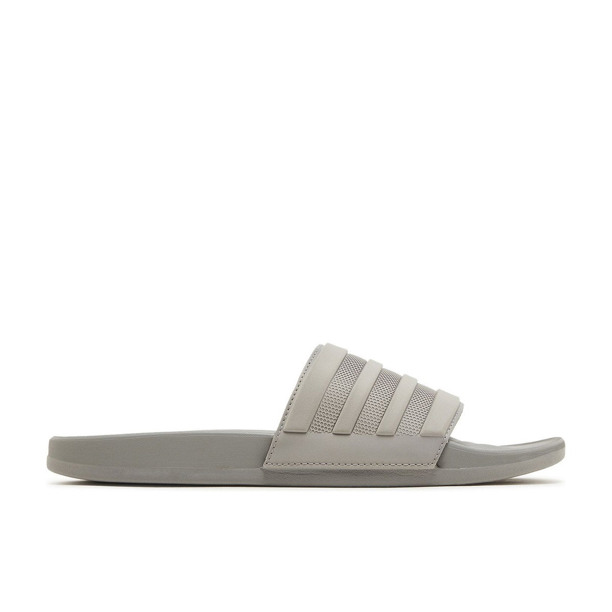 Adidas Adilette Comfort Slides Charcoal Solid Grey