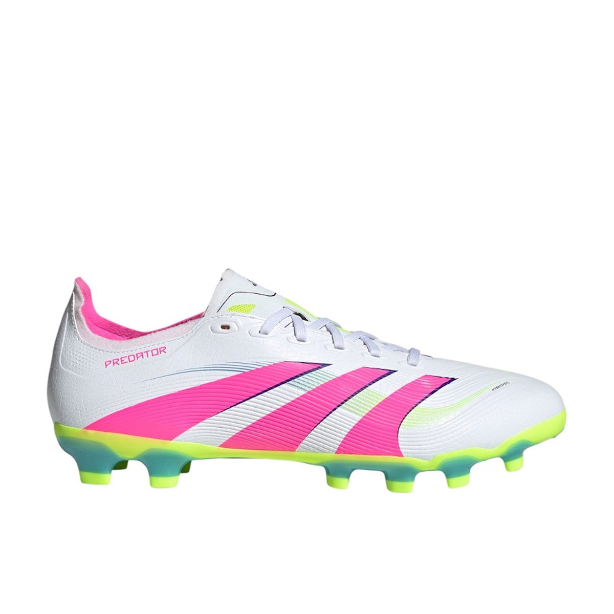 Adidas Predator League MG Cloud White Lucid Pink Lucid Lemon