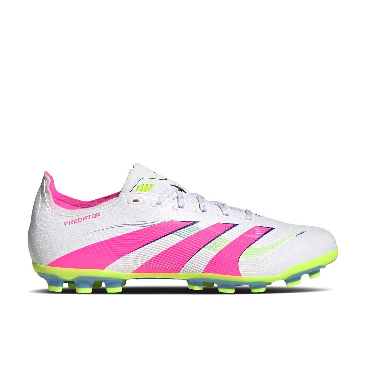 Adidas Predator League AG Cloud White Lucid Pink Lucid Lemon