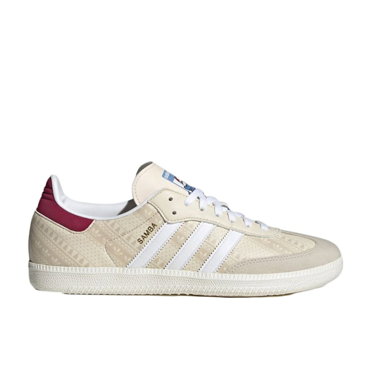 Adidas Samba Wonder White Legacy Burgundy