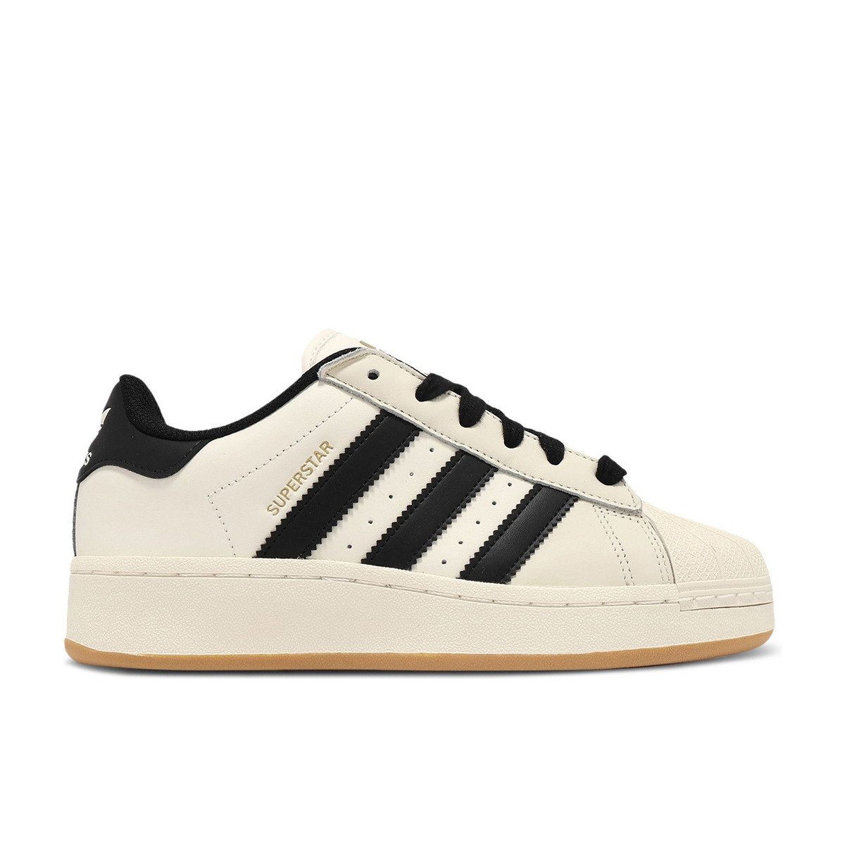 Adidas Superstar XLG Cream White Black Gum Womens