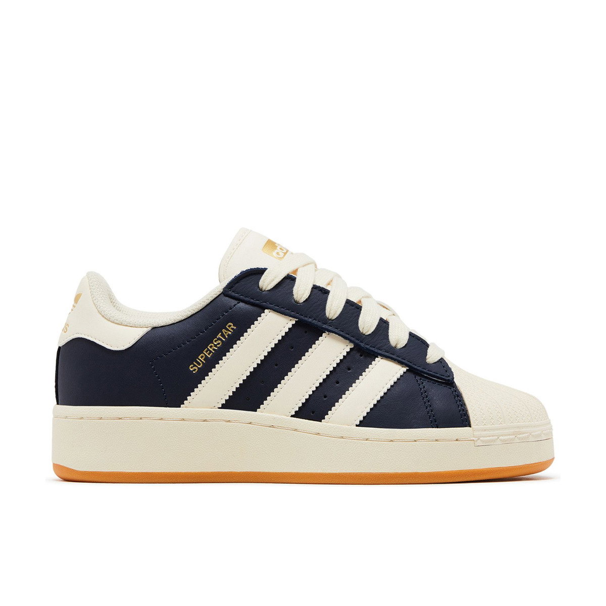 Adidas Superstar XLG Night Indigo Cream White Gum Womens