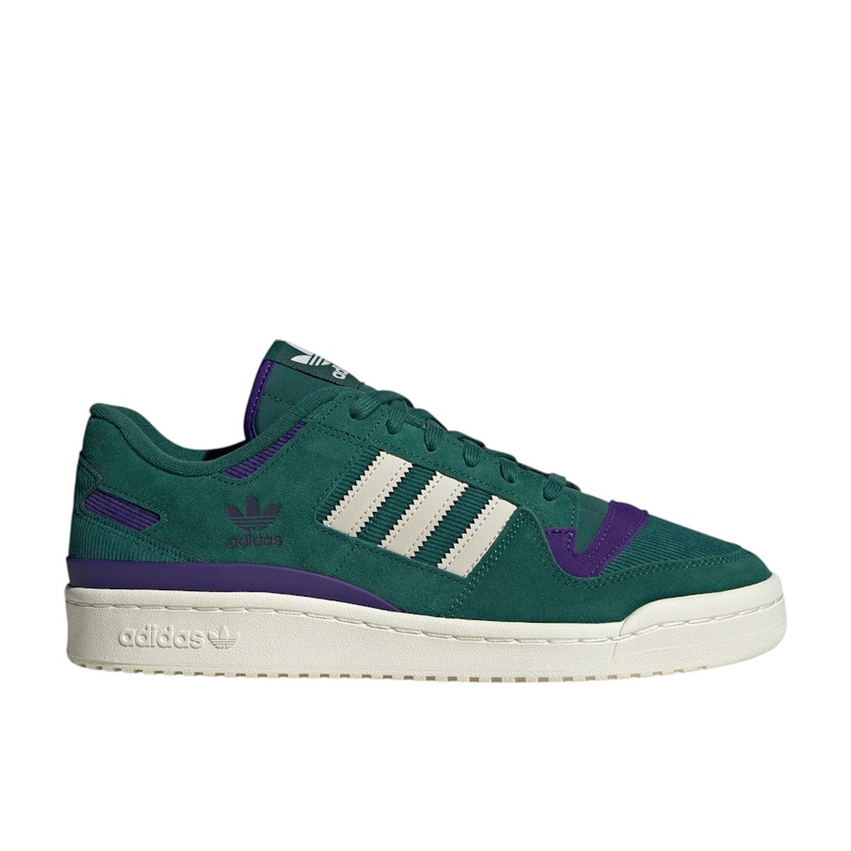 Adidas Forum 84 Low Collegiate Green Alumina Purple