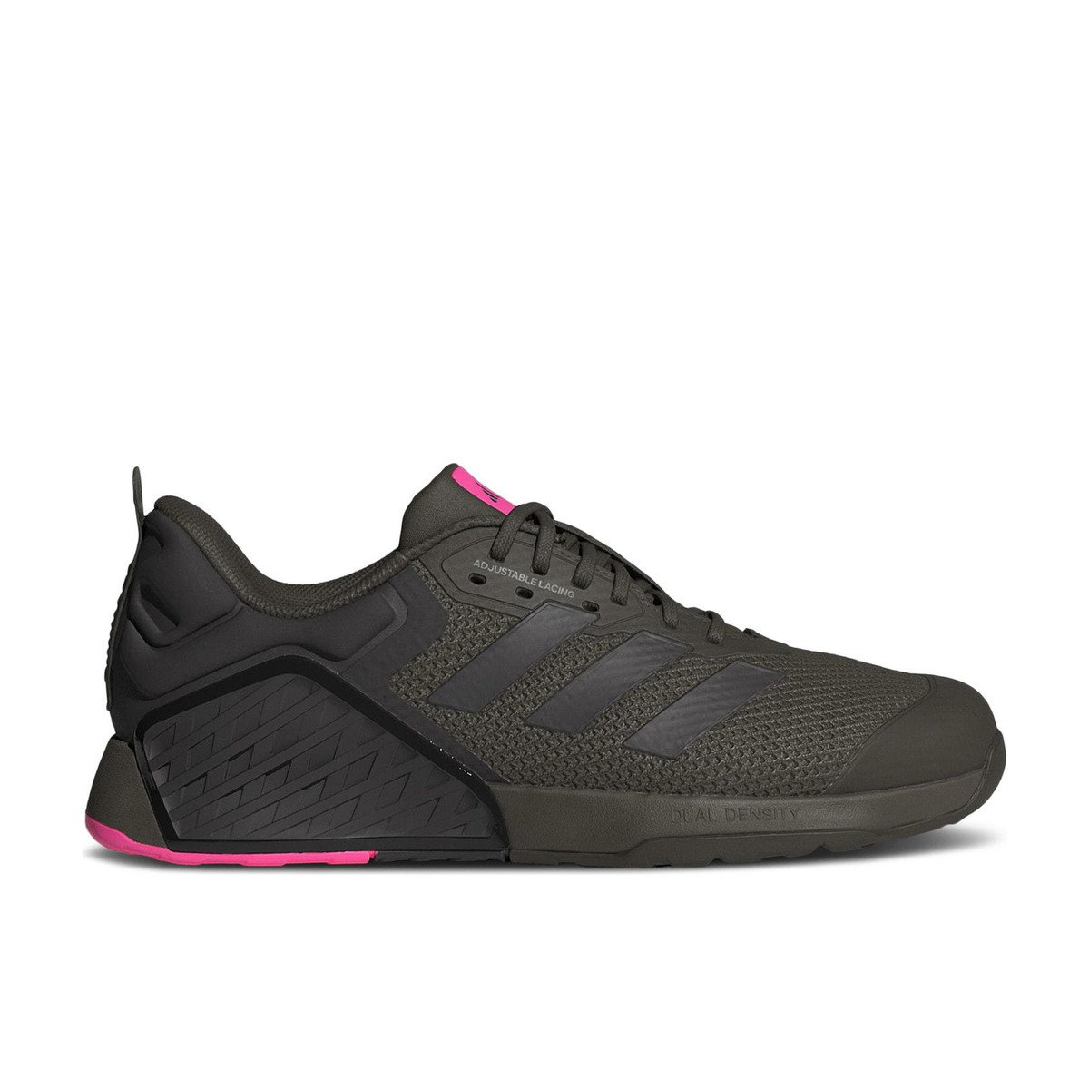 Adidas Dropset 3 Shadow Olive Core Black Lucid Pink