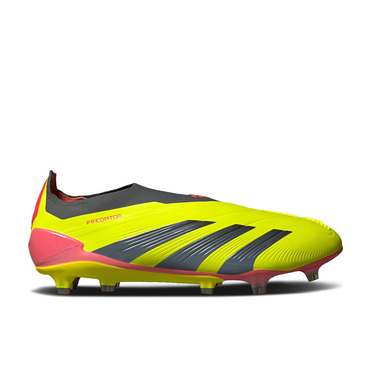 Adidas Predator 24 Elite Laceless FG Team Solar Yellow Core Black Solar Red