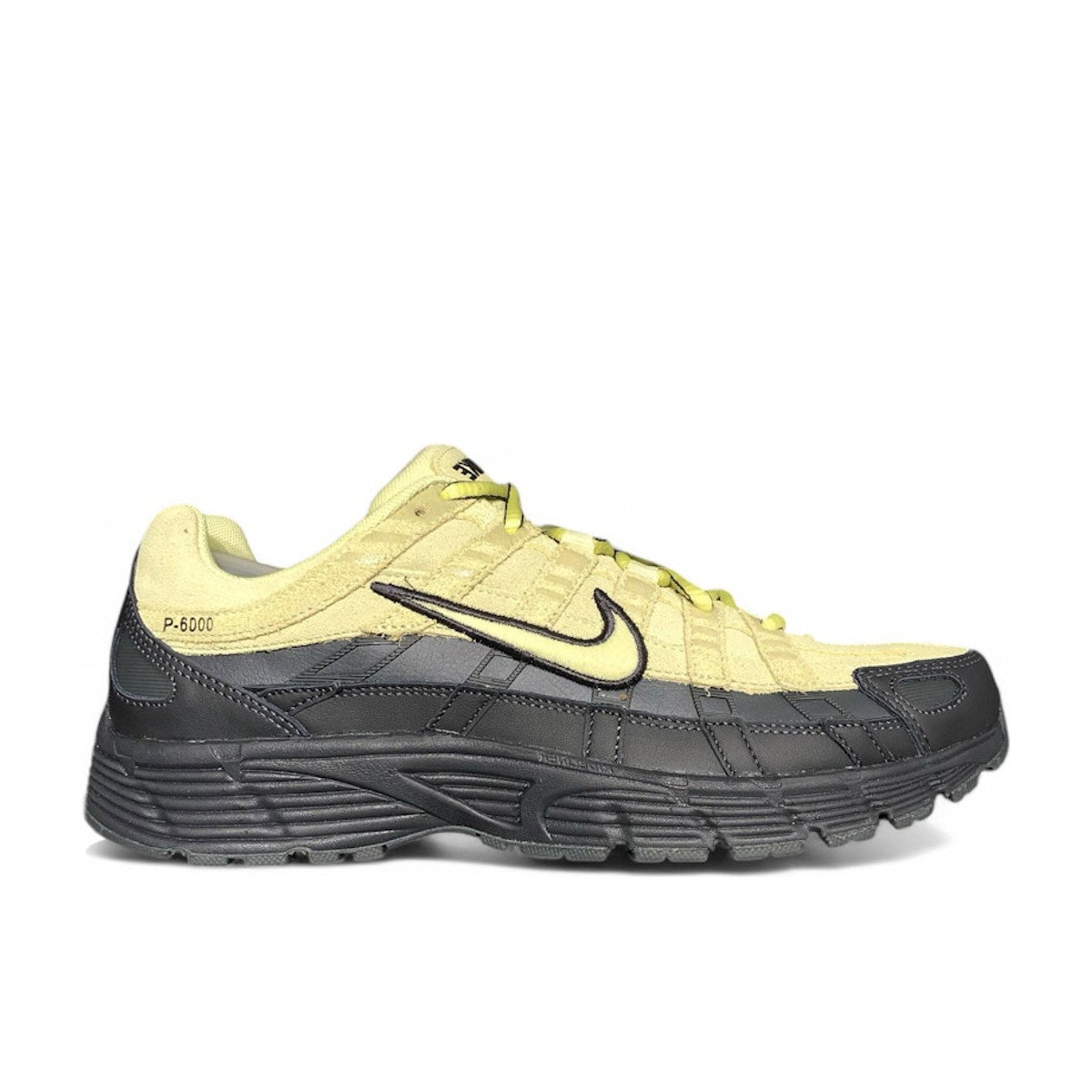Nike P-6000 Premium Limelight Dark Smoke Grey
