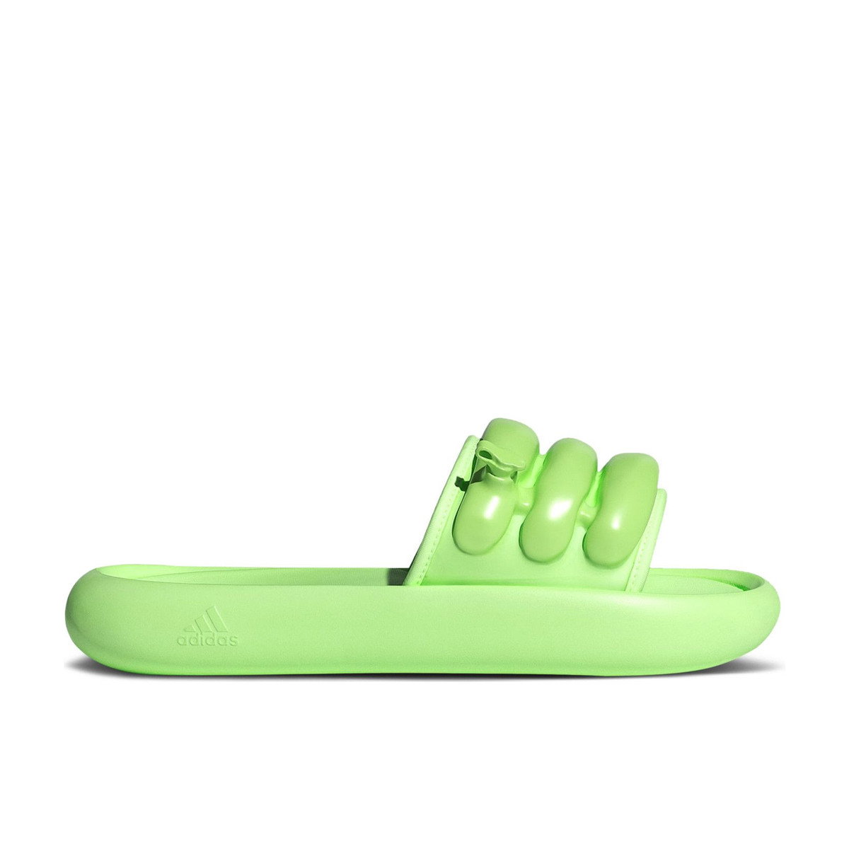 Adidas Adilette Zplaash Slides Green Spark