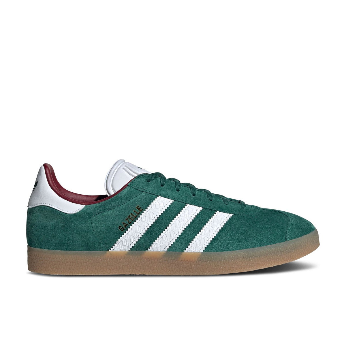 Adidas Gazelle Collegiate Green Burgundy