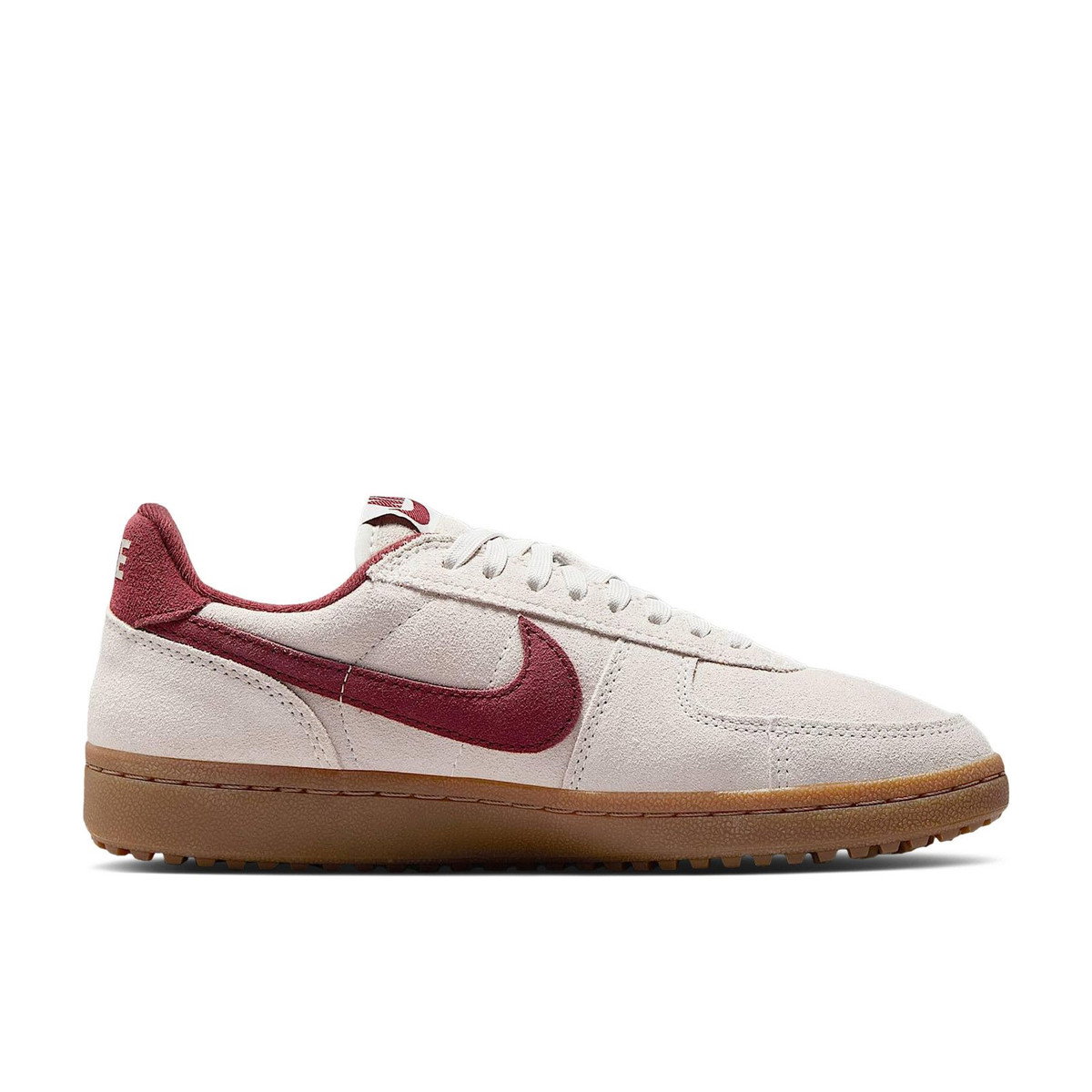 Nike Field General Suede Light Bone Dark Team Red Womens