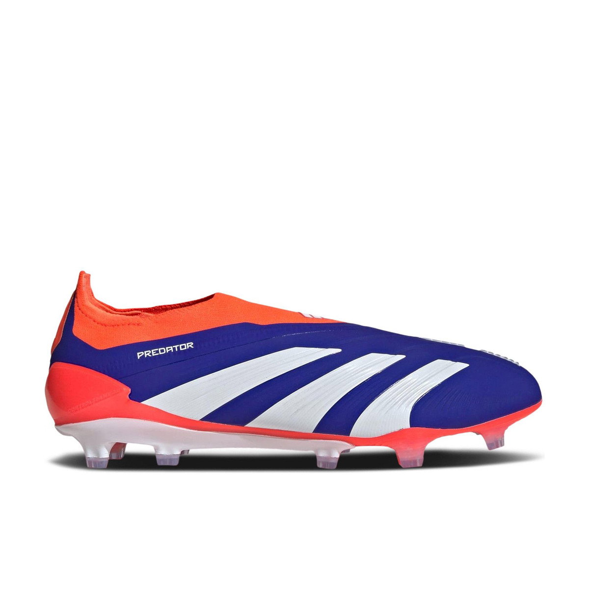 Adidas Predator Elite Laceless FG Lucid Blue Cloud White Solar Red