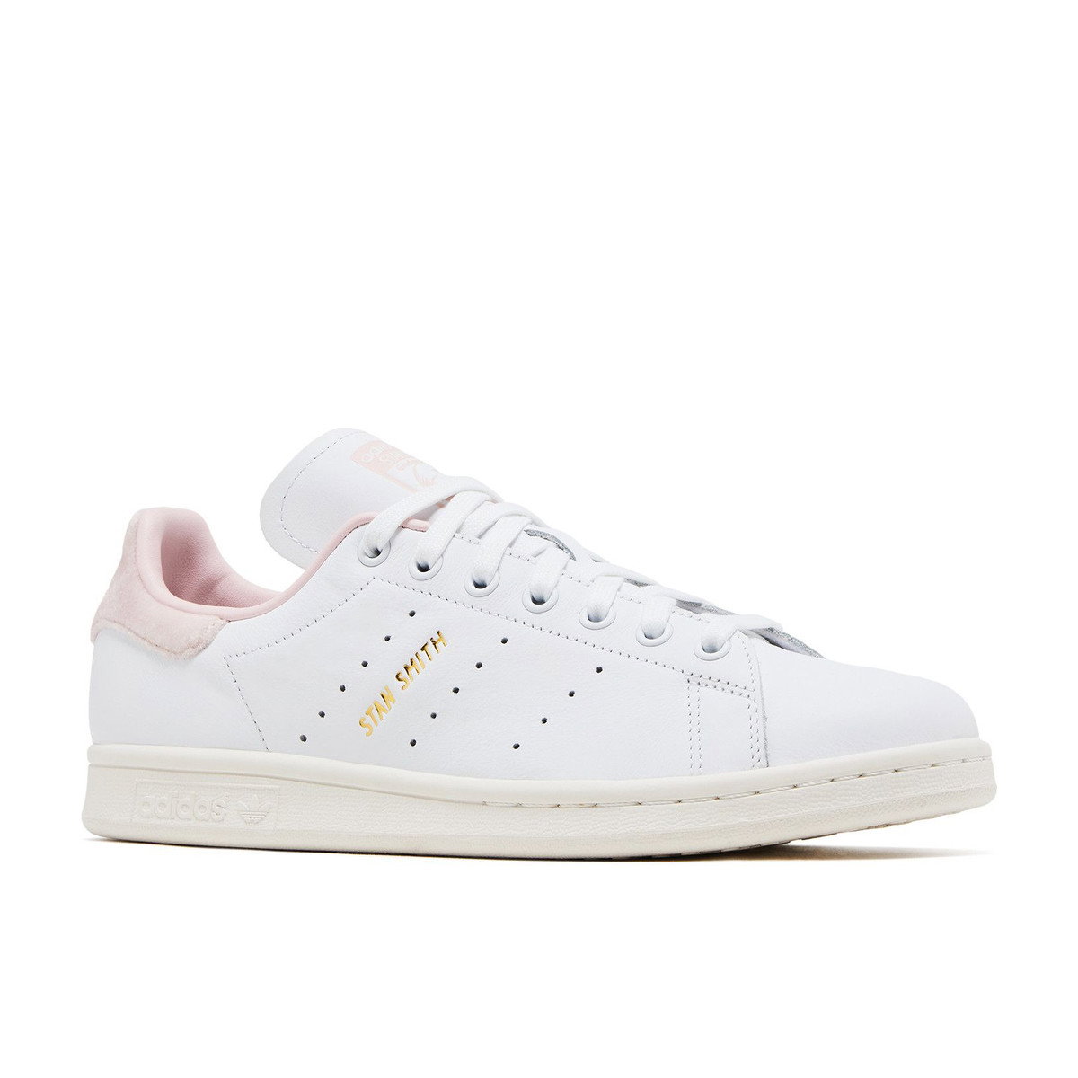 Adidas Stan Smith Cloud White Gold Metallic Sandy Pink Womens