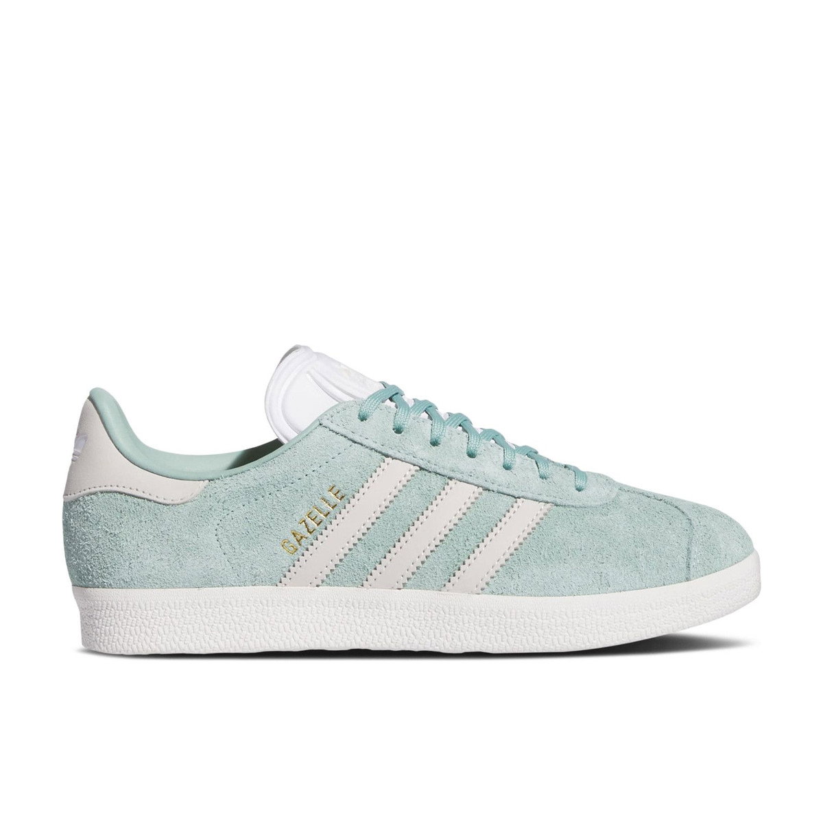 Adidas Gazelle Hazy Green Off White Cloud White Womens