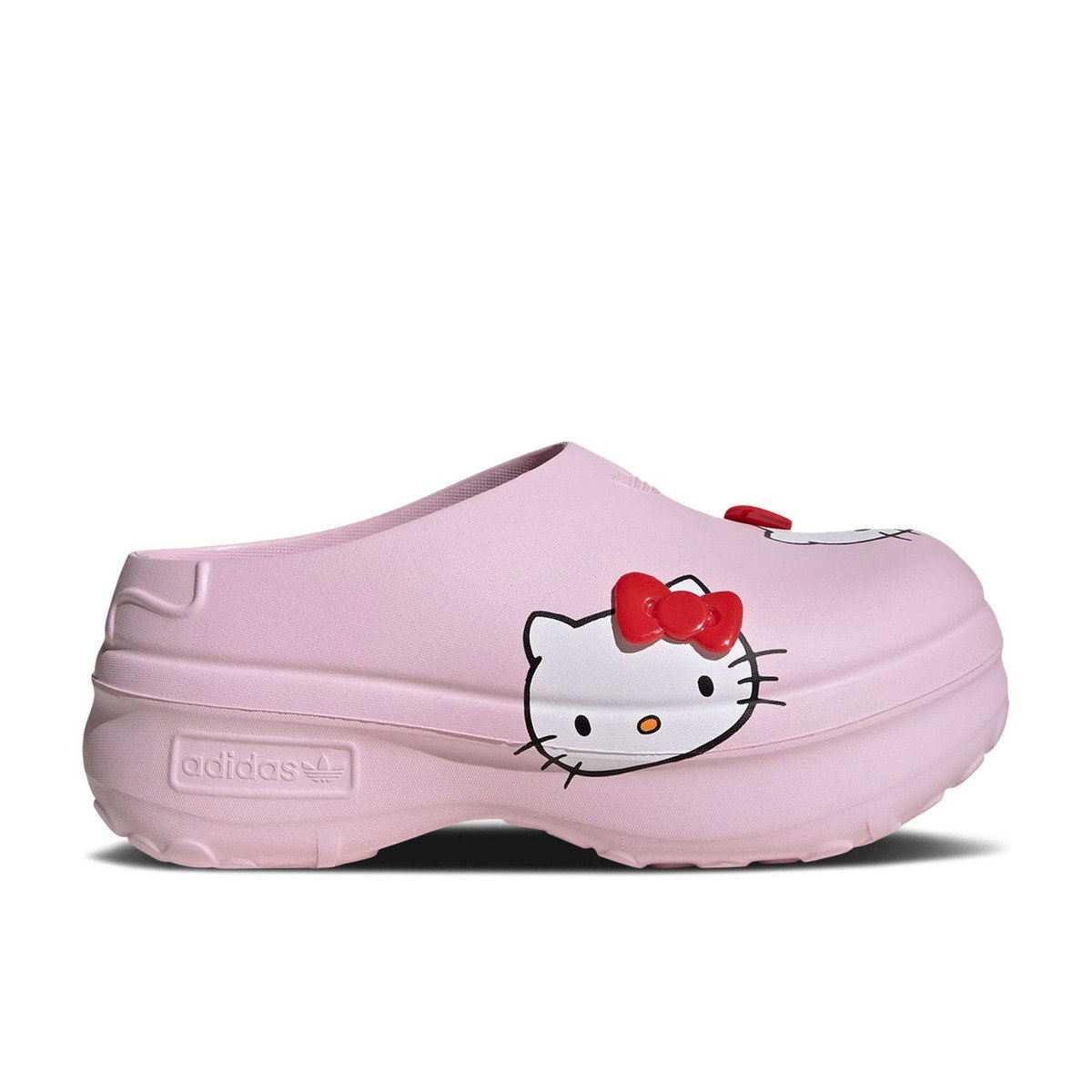 Adidas adiFOM Stan Smith Mules Hello Kitty Clear Pink Red Womens