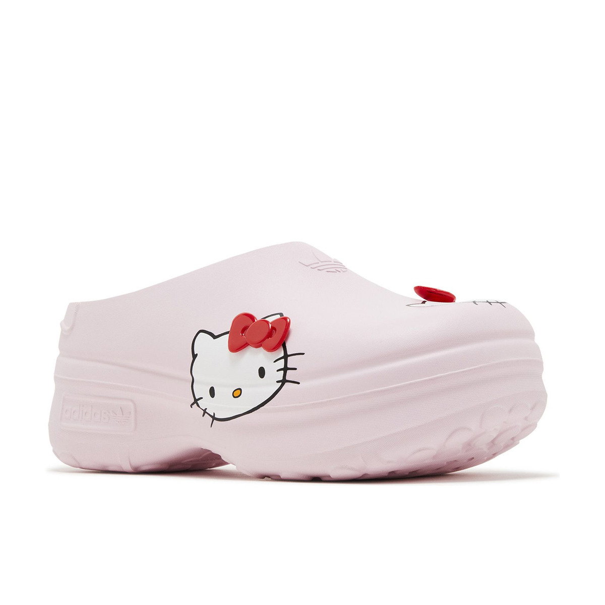 Adidas adiFOM Stan Smith Mules Hello Kitty Clear Pink Red Womens