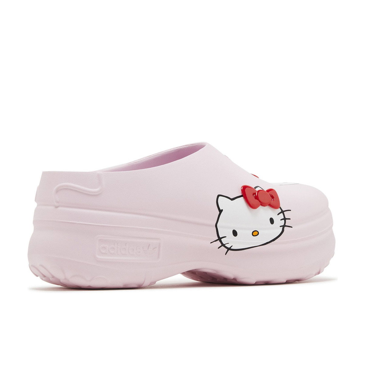 Adidas adiFOM Stan Smith Mules Hello Kitty Clear Pink Red Womens