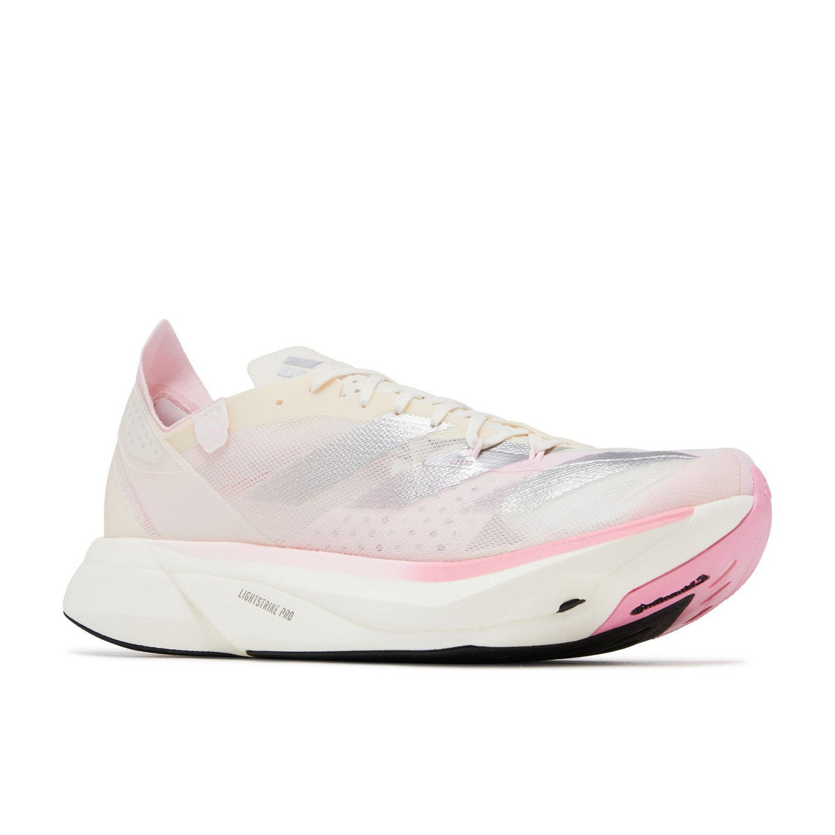Adidas Adizero Adios Pro 3 Chalk White Silver Metallic Clear Pink
