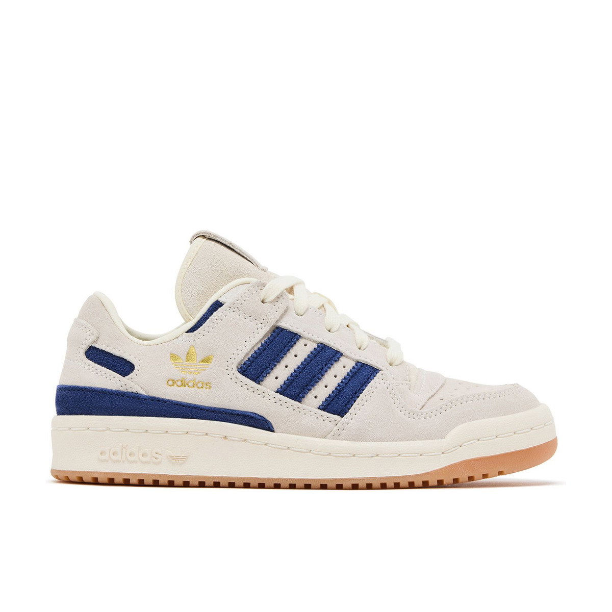Adidas Forum Low CL Cream White Dark Blue GS