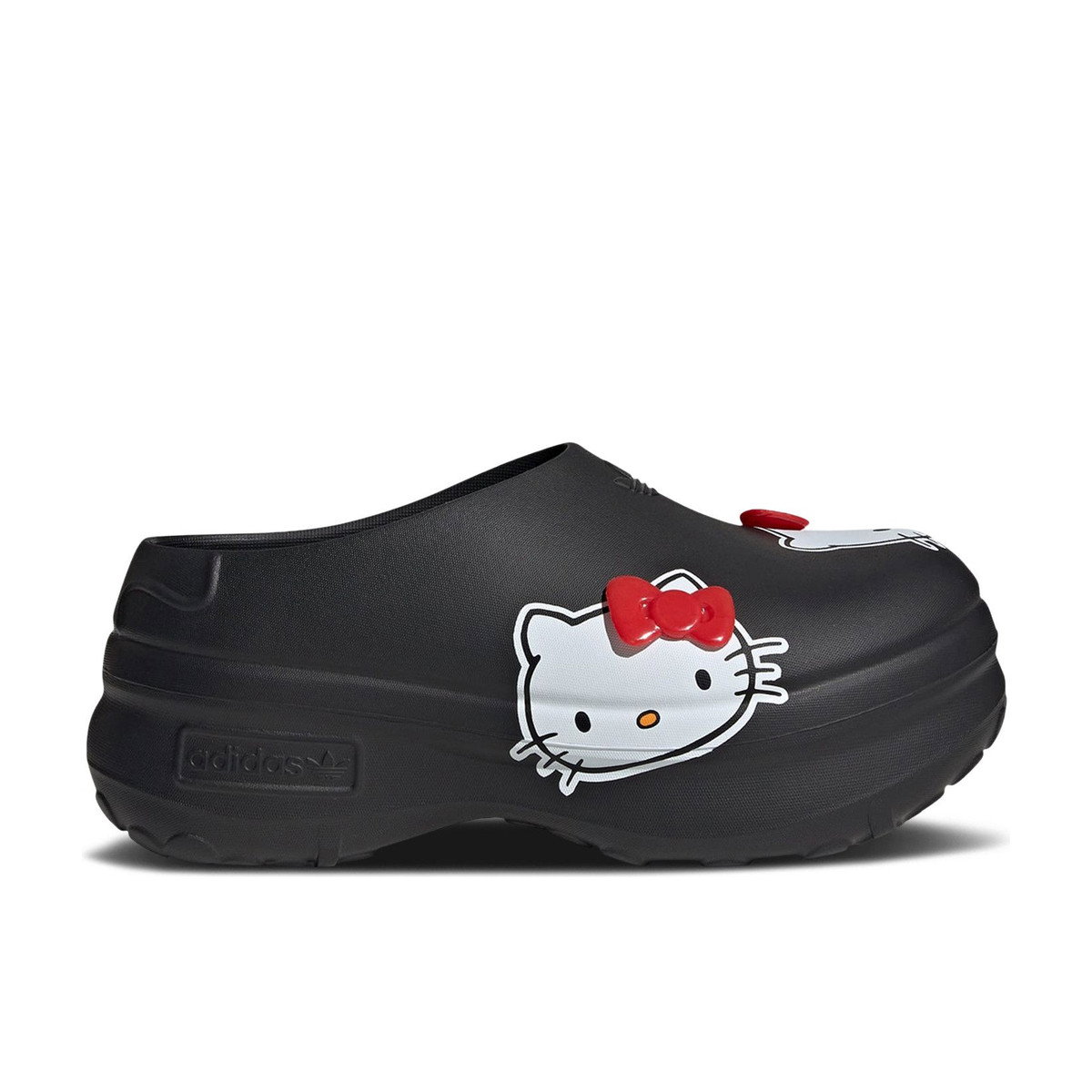 Adidas adiFOM Stan Smith Mules Hello Kitty Core Black Red Cloud White Womens