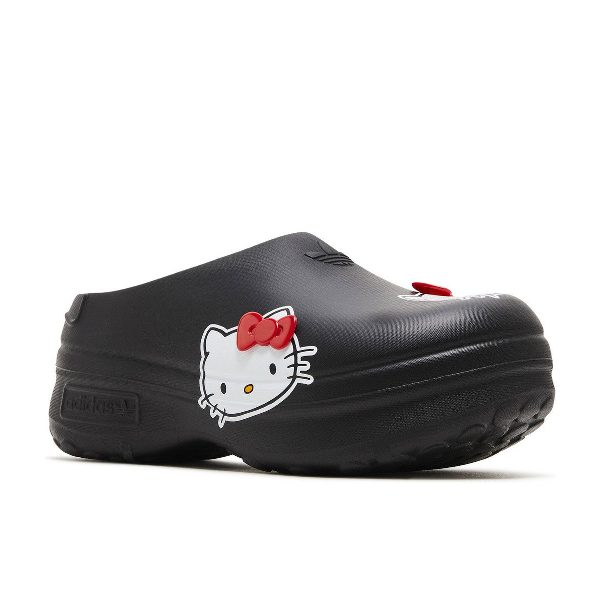 Adidas adiFOM Stan Smith Mules Hello Kitty Core Black Red Cloud White Womens