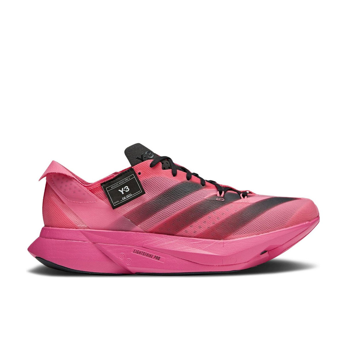 Adidas Y-3 Adios Pro 3.0 Semi Solar Pink Core Black