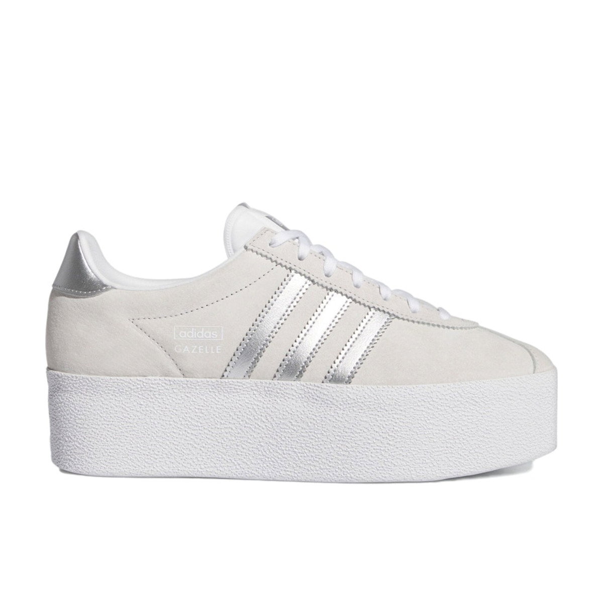 Adidas Gazelle Up Grey Silver Womens
