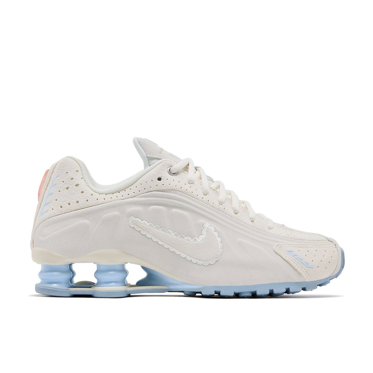 Nike Shox R4 SE Pale Ivory Celestine Blue Womens