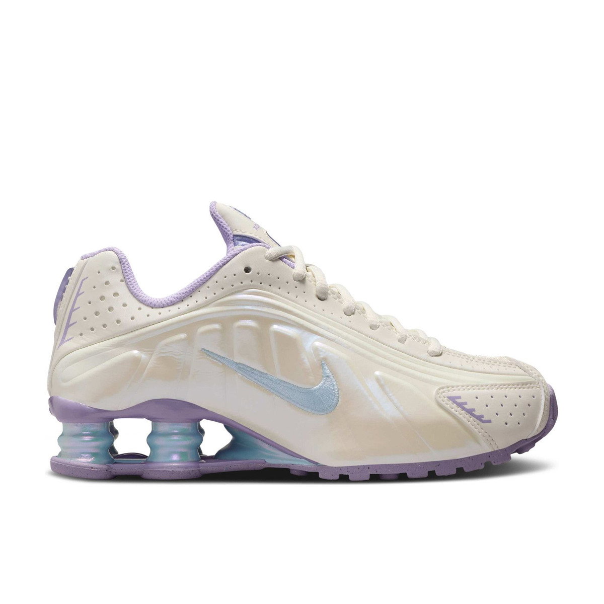 Nike Shox R4 Soft Pearl Hydrangeas GS