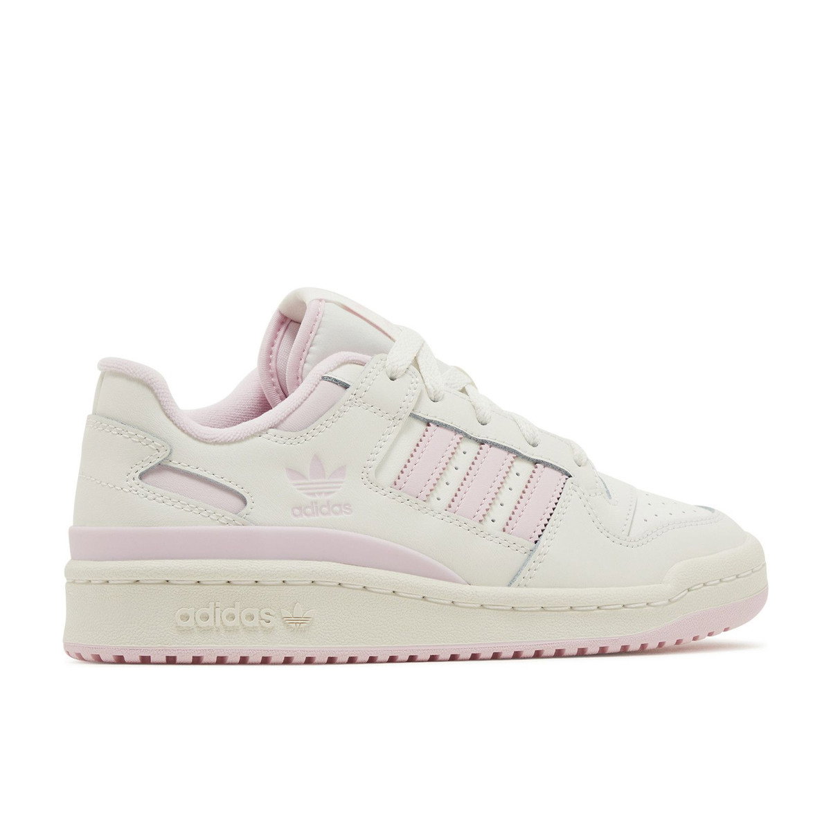 Adidas Forum Low CL Cloud White Clear Pink Womens