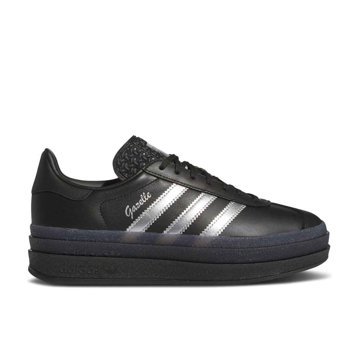 Adidas Gazelle Bold Pride Pabllo Vittar Core Black Silver Metallic Lucid Pink Womens