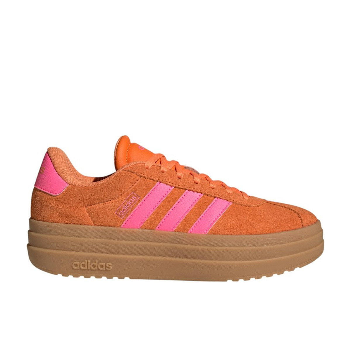 Adidas VL Court Bold Pure Orange Lucid Pink Womens