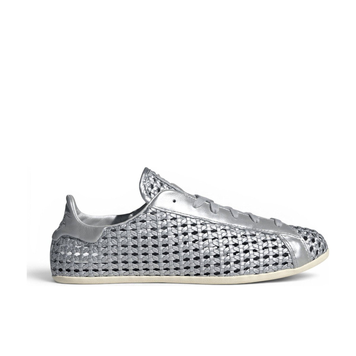 Adidas Stan Smith Lo Pro Basketweave Silver Metallic Womens