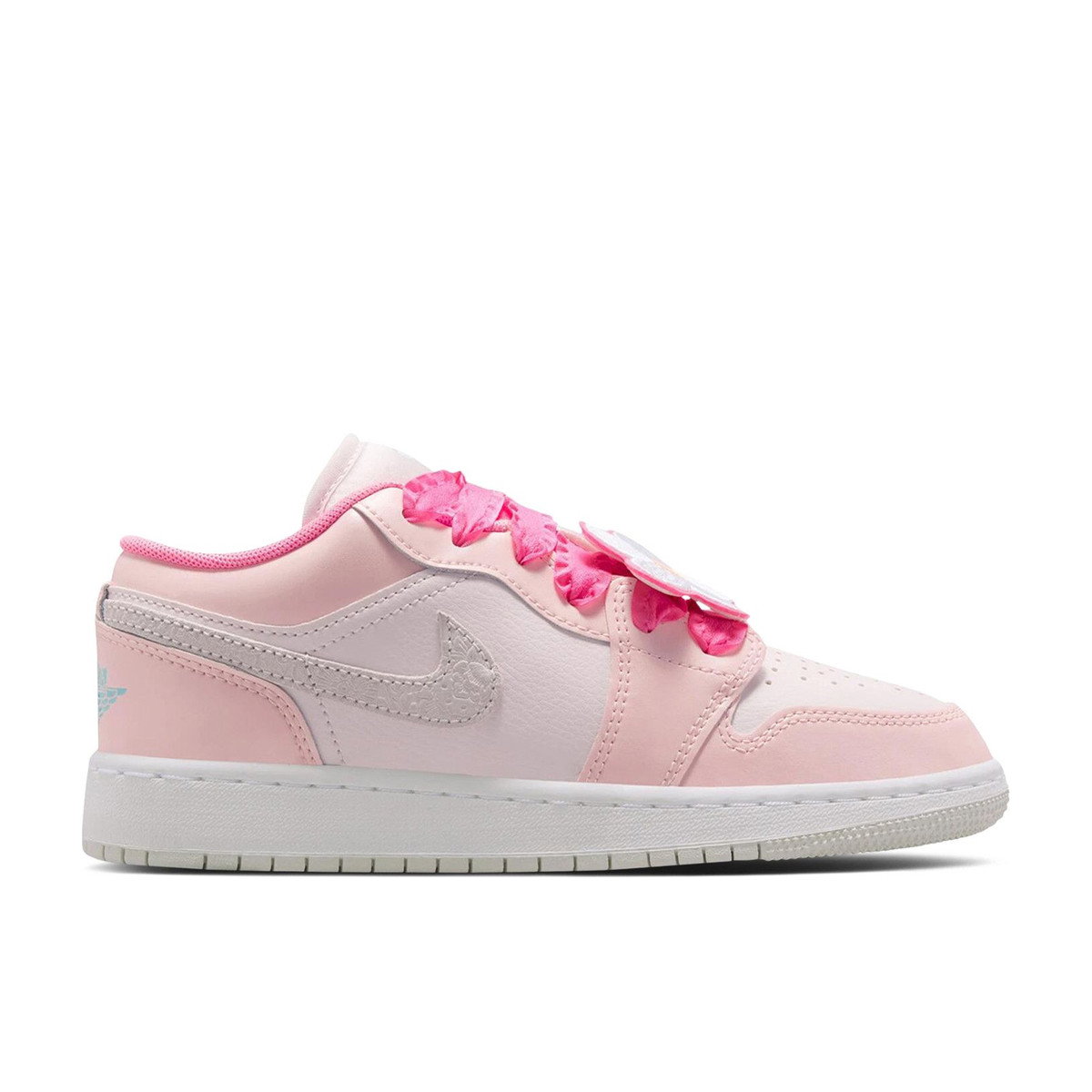 Air Jordan 1 Low SE Pink Bloom GS