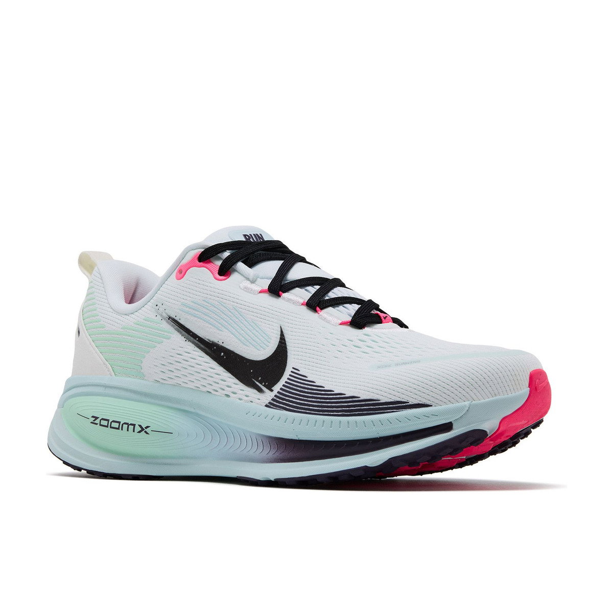 Nike Vomero 18 White Glacier Blue Hyper Pink