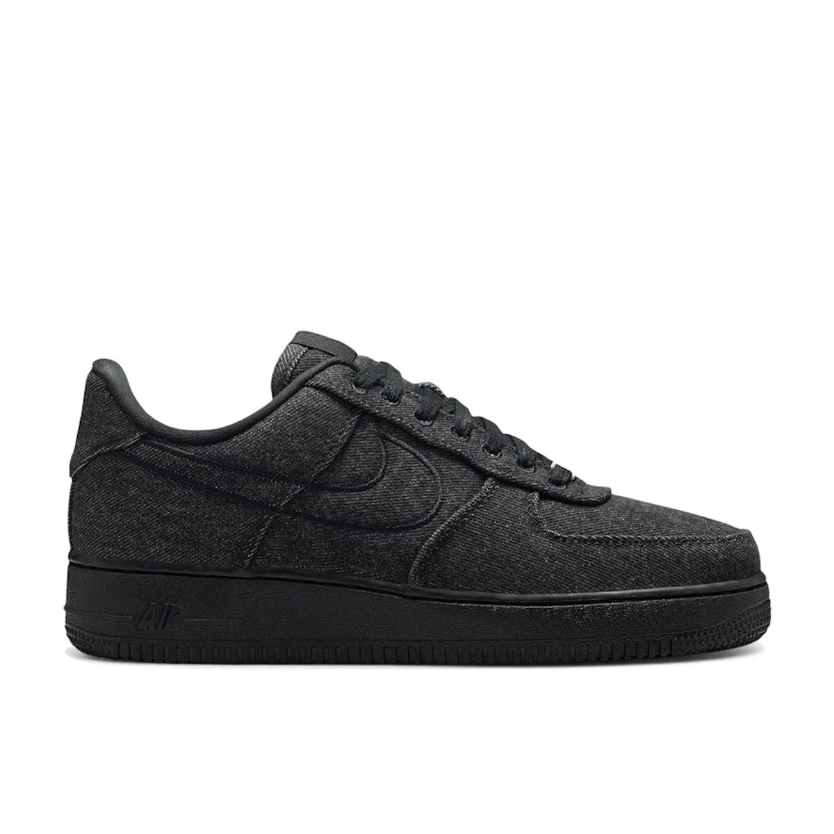 Nike Air Force 1 Low '07 LV8 Black Denim Womens