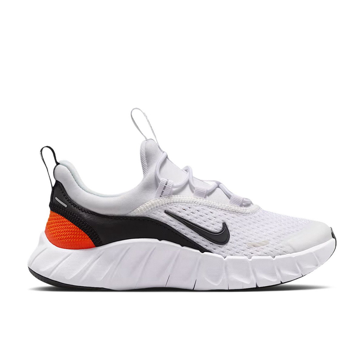 Nike Free Ride White Safety Orange Black PS