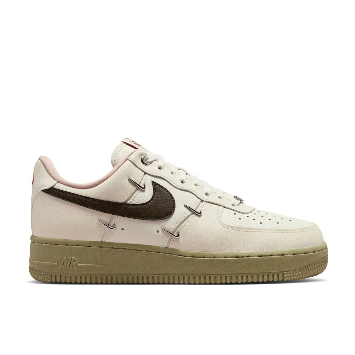 Nike AIr Force 1 Low LX Multi-Swoosh Soft Pearl Womens