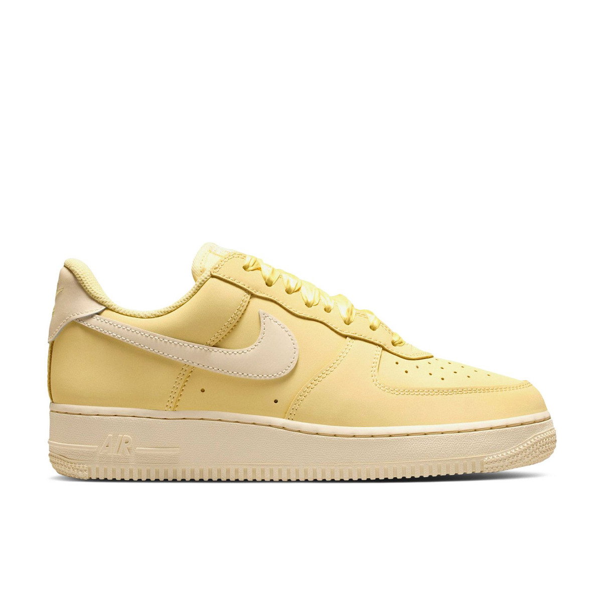 Nike Air Force 1 Low Retro Premium Ribbon Lace Soft Yellow Womens