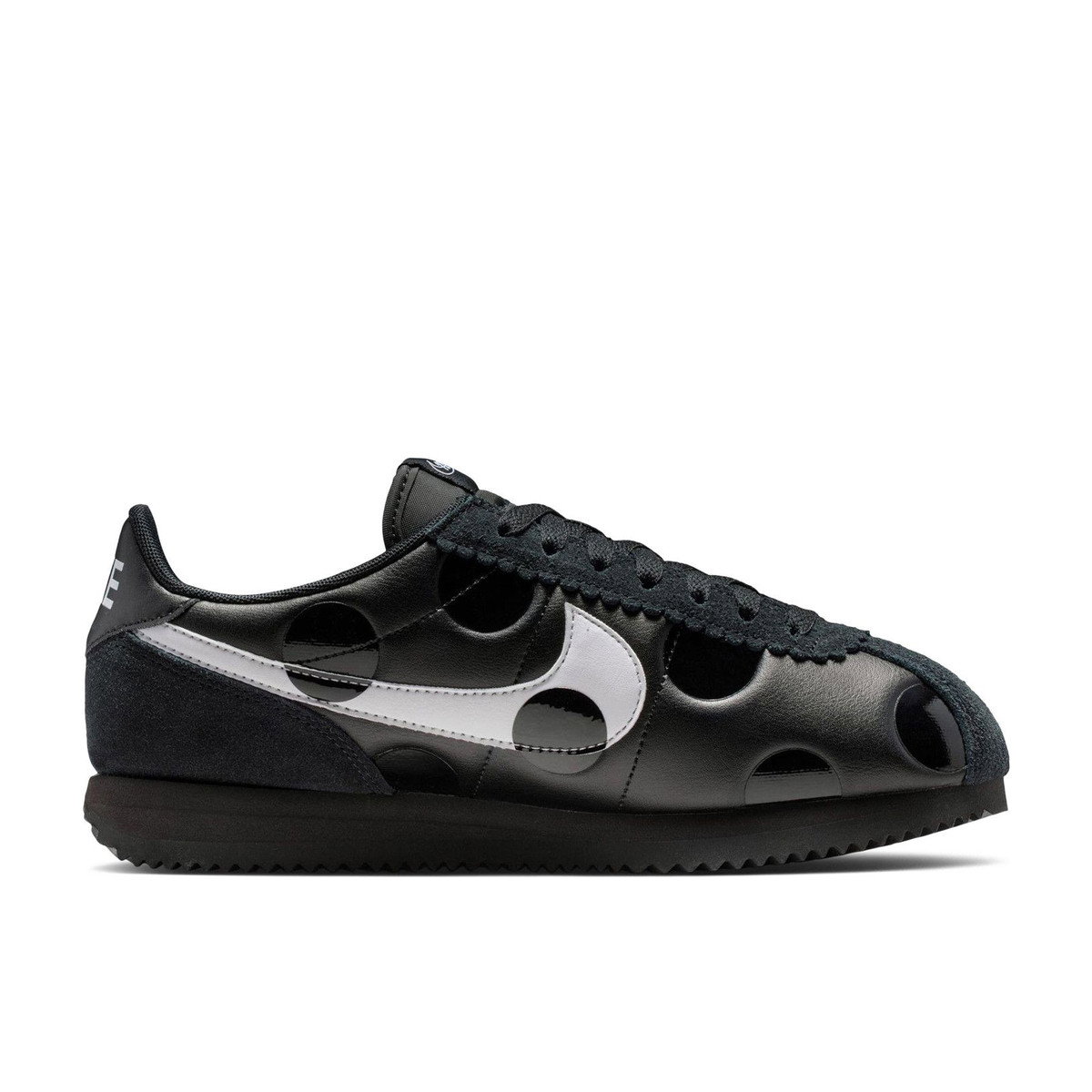 Nike Cortez Polka Dots Black White Womens