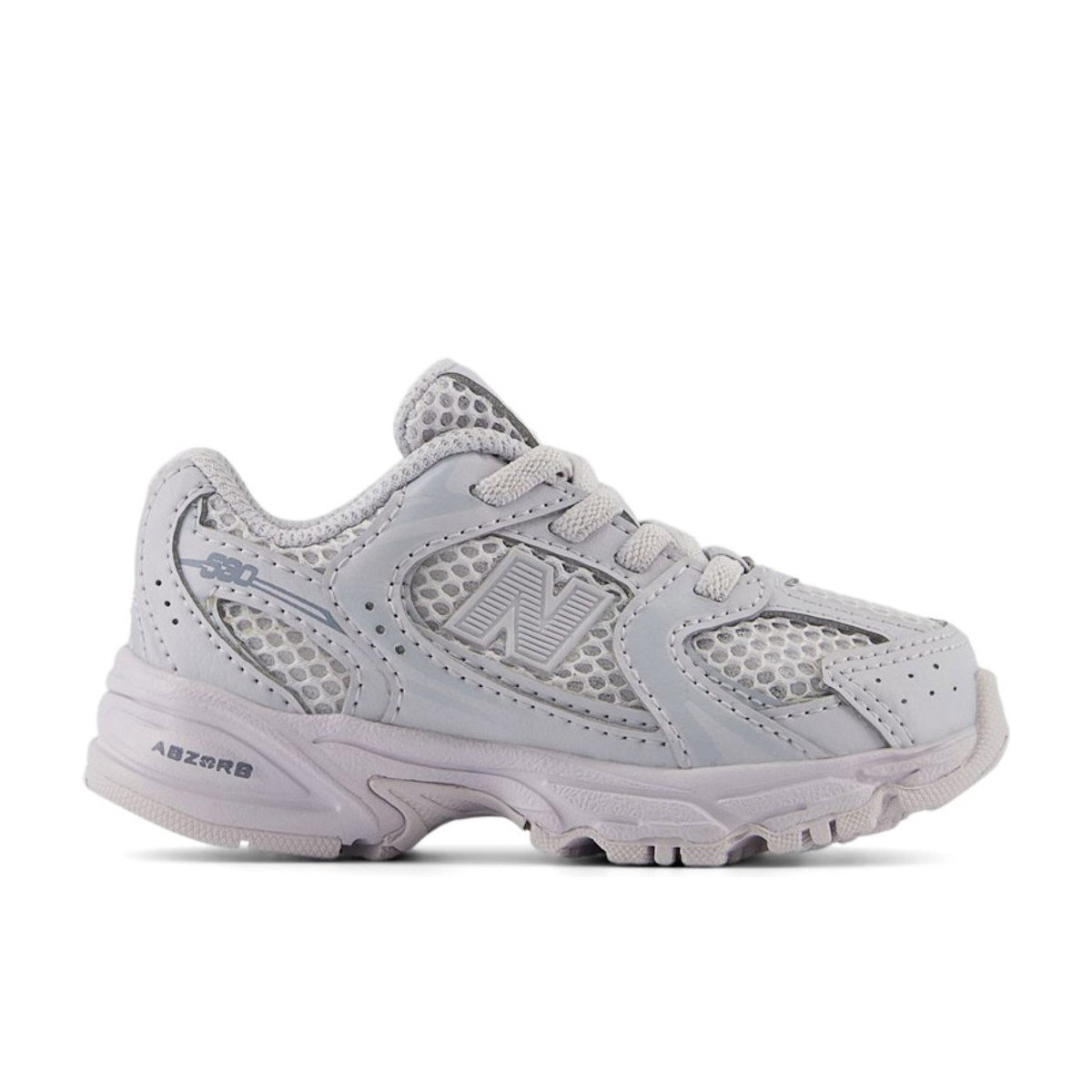 New Balance 530 Bungee Lace Pearl Grey Steel TD